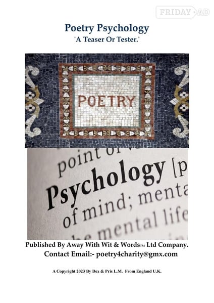 Download 'Poetry Of Humane Psychology' For Only £3.00 in Cambridge