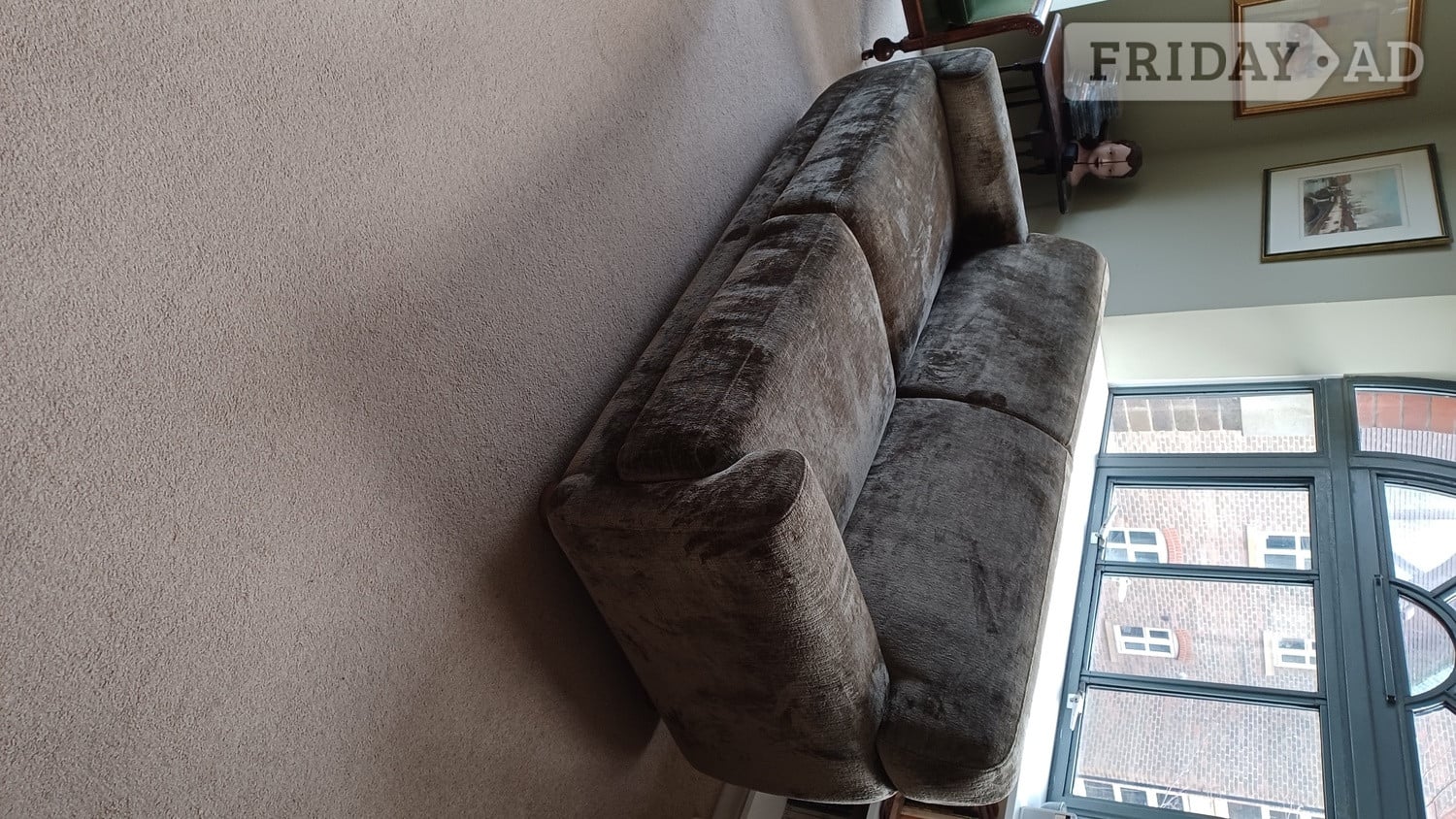 Sofa in olive tree chenille by NEXT. Would any decor