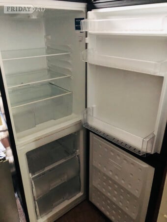 Black Beko frost free A+ class fridge freezer 