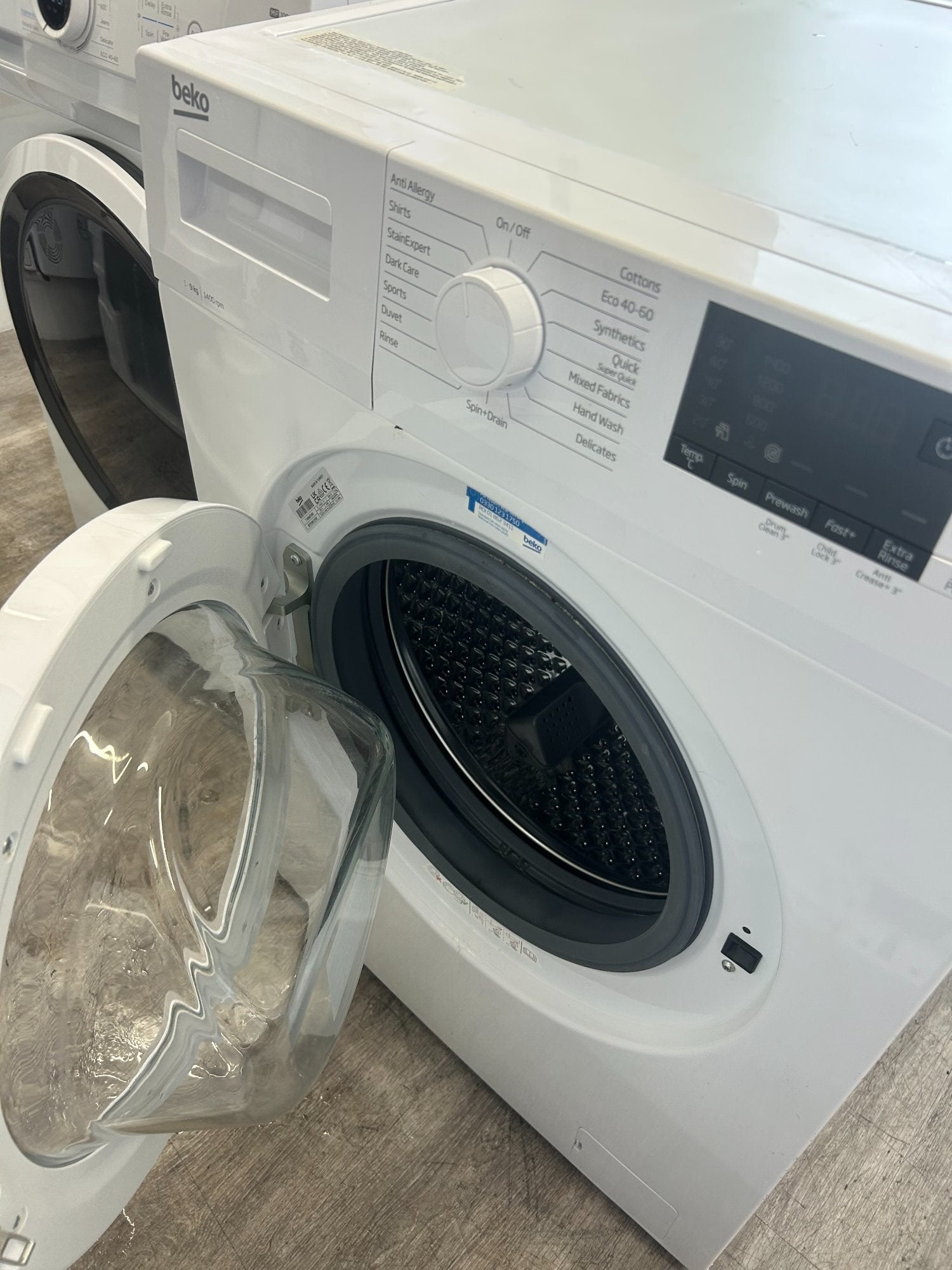 BEKO 9KG WASHING MACHINE