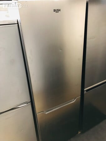 Bush silver colour big size fridge freezer 