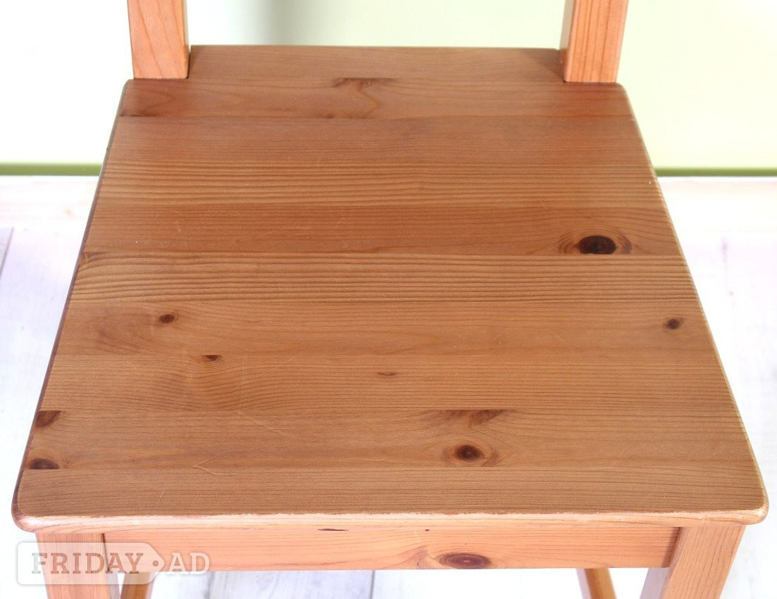 Delivery Options - Set Of 6 Ikea Pine Ladder Back Kitchen Chairs - Furniture