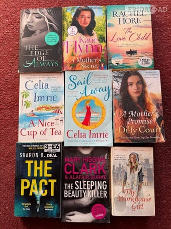 Paperback books only 4 for £1