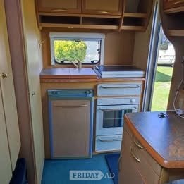 abbey iona 2 berth2003 end kitchen - Motorhomes & Caravans
