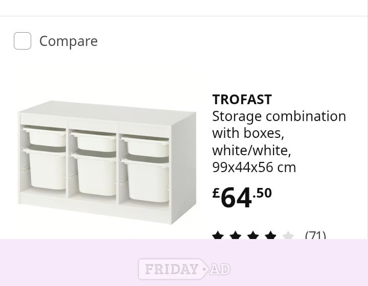 IKEA trofast unit in Worthing