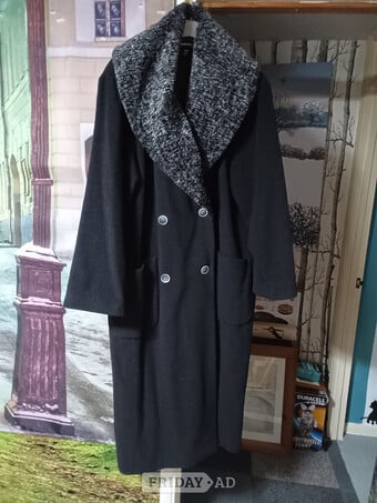 Russian Style coat...size 18.Full length.