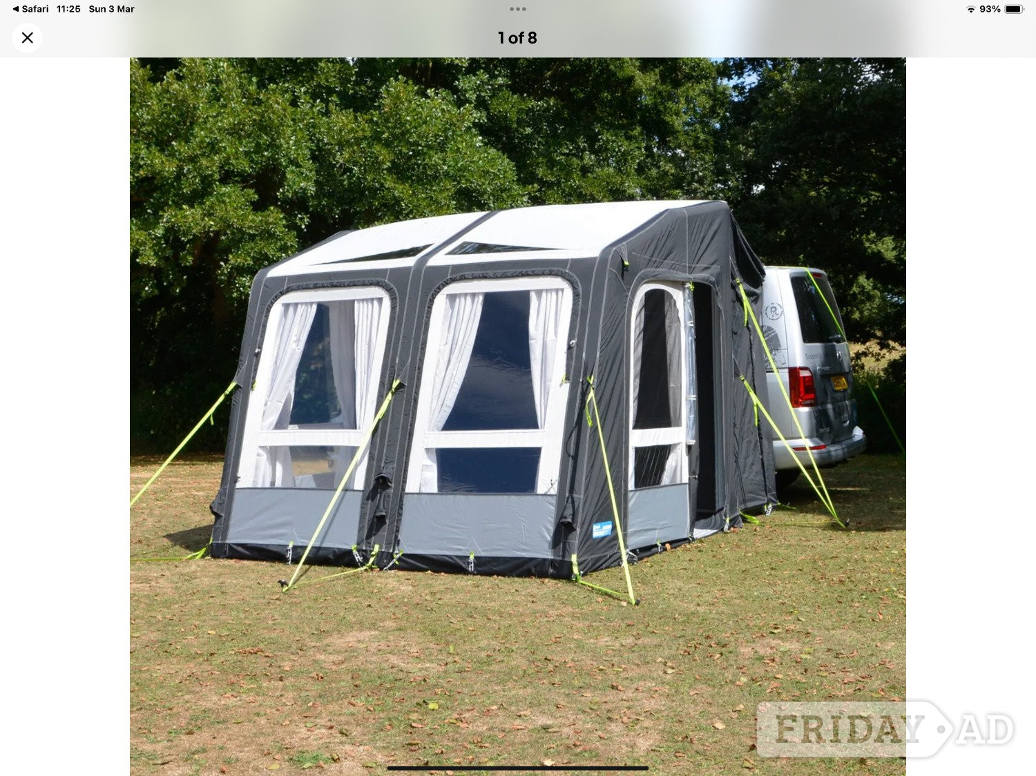 Hailsham Kampa Air Pro 260XL Awning