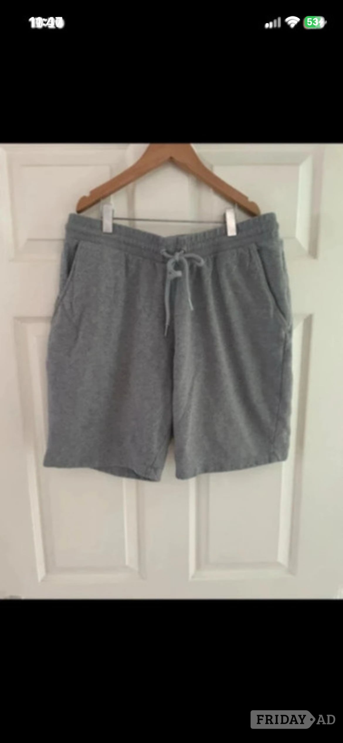 ASOS design grey shorts in size XL in Stourport-On-Severn