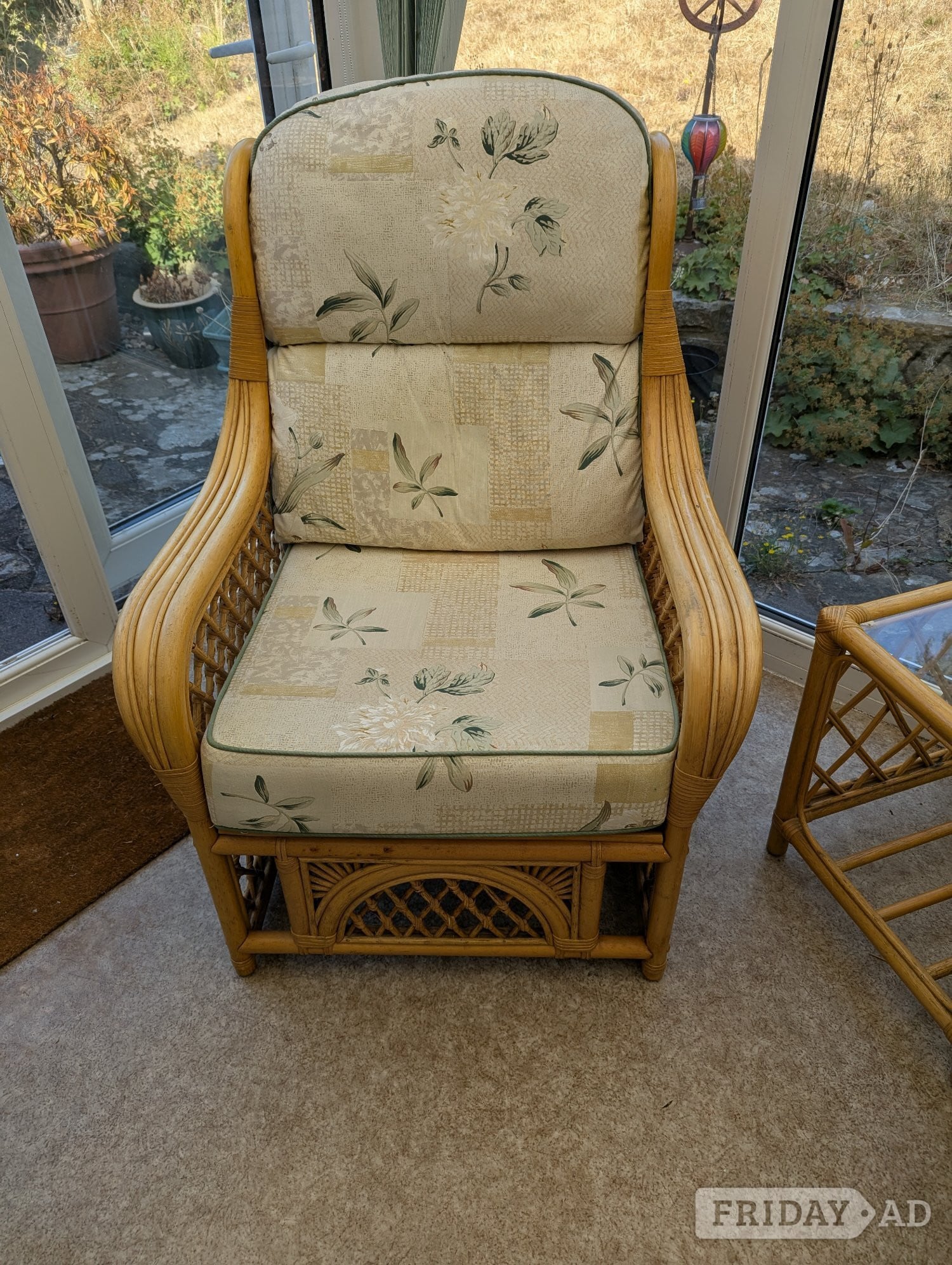 Floral conservatory set