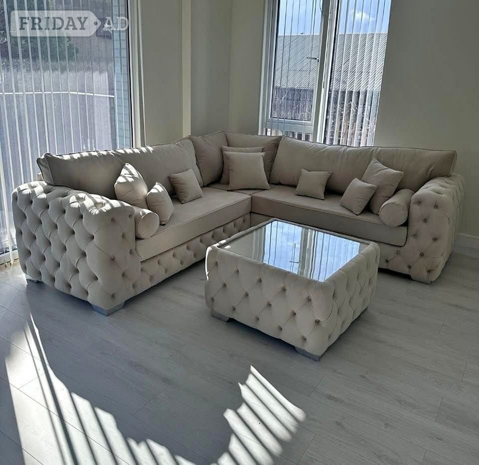 London Ashton 3+2 and corner sofa set delivery available 