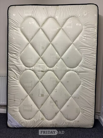 4 FOOT PINEMASTER 8 INCH DEEP QUILTED MATTRESS