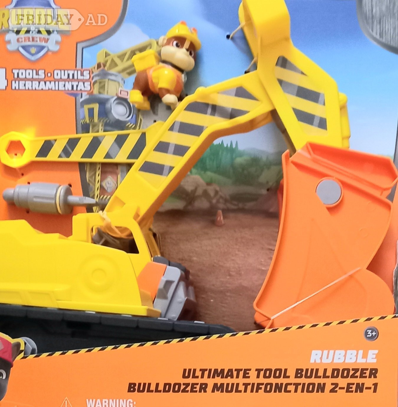 London Paw Patrol Ultimate Bulldozer 