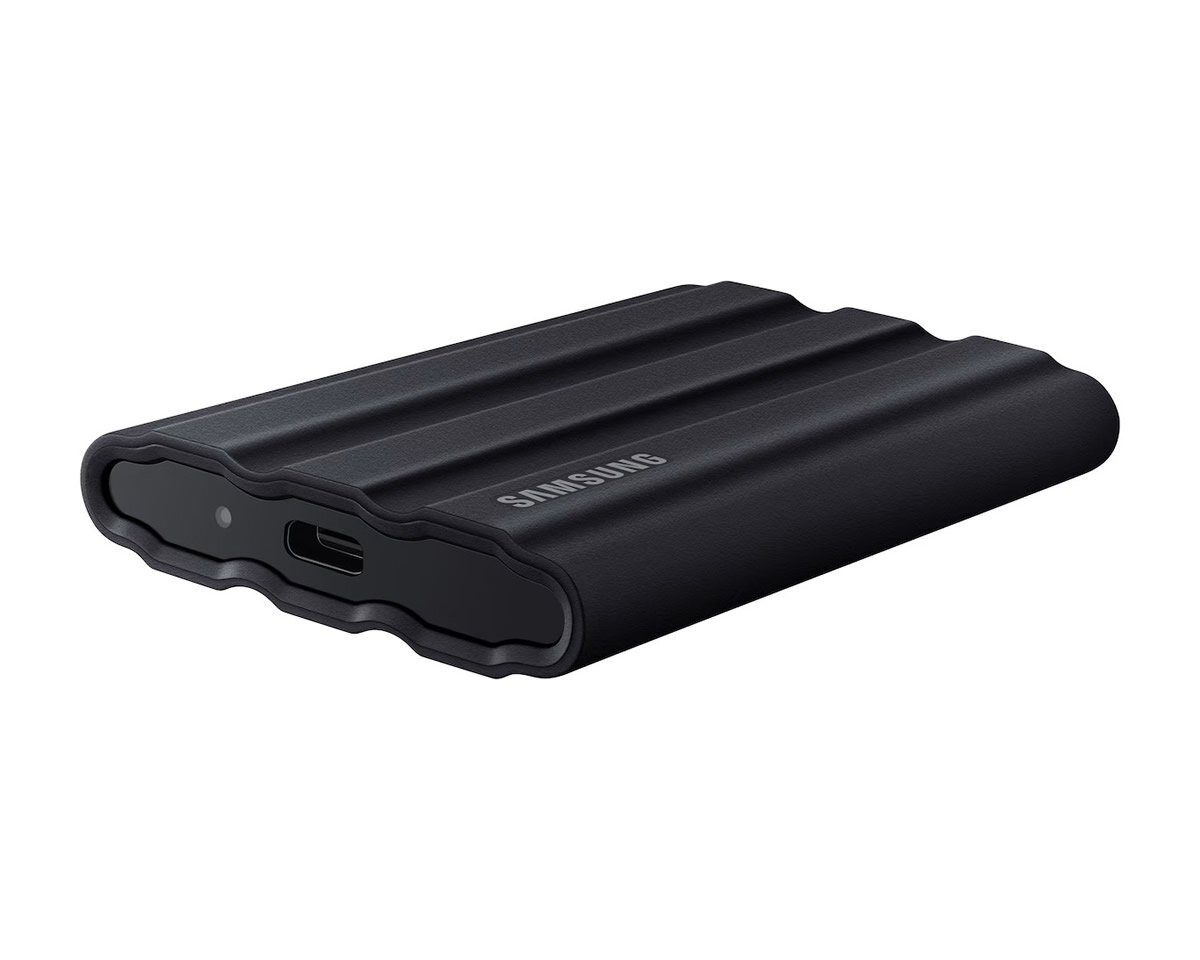 SAMSUNG T7 Shield External SSD - 4 TB - Black 1Gbs High Speed - Computers & Electronics