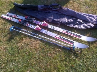 Rossignol Ski's and bag