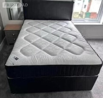 TENDER SLEEP SUPER ORTHOPAEDIC DIVAN BASE, MATTRESS AND HEADBOARD