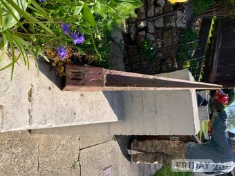 35 ins fence post