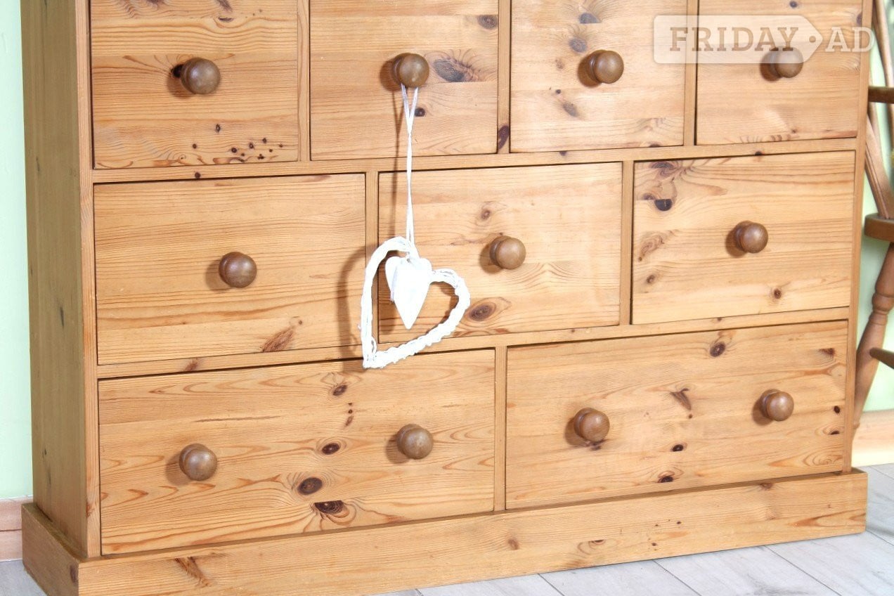 Hailsham UK Delivery - Large Farmhouse Pine Chest Of Drawers