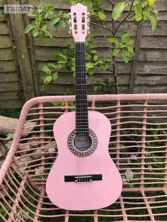 Guitar Pink Childs size height 95cm