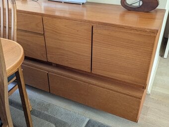3 x GPlan Teak units