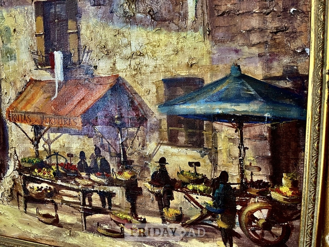 Oil Painting by Jorge Aguila Agon  117 cm x 66 cm inc. frame