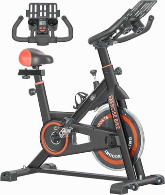 HOMCOM Upright Exercise Bike