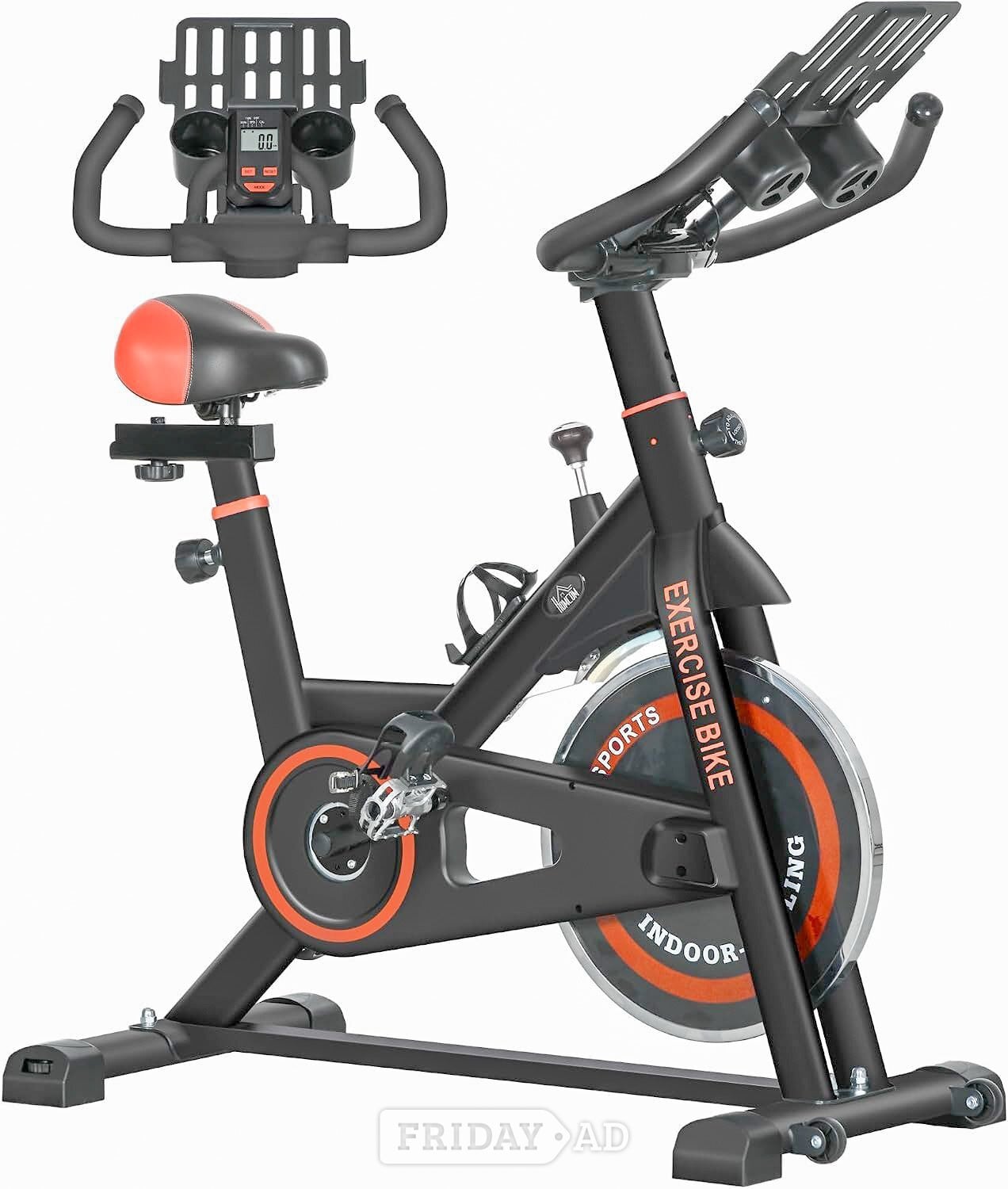 HOMCOM Upright Exercise Bike in Bromley