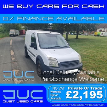 Ford Transit Connect Van 1.8 75 T200 (Manual Diesel) 61 Reg 2011