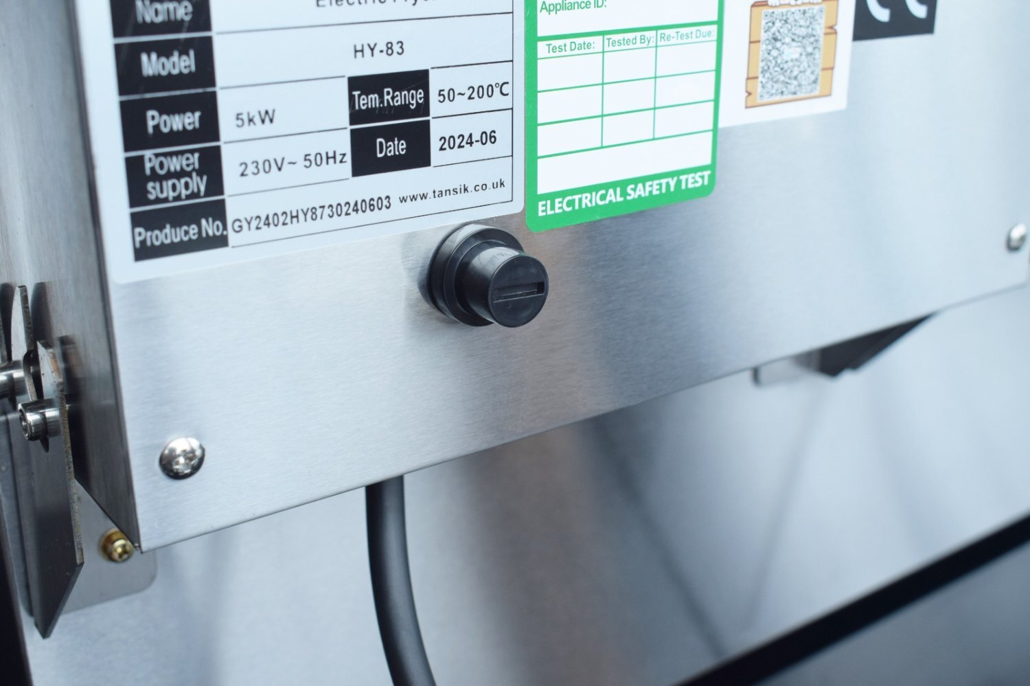   Share Commercial Electric double Deep Fat Fryer Single tank 10 