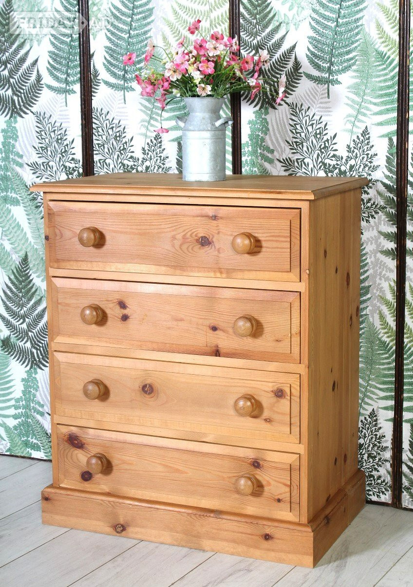 Nationwide Delivery  - Quality Farmhouse Pine Chest Of Drawers in Hailsham