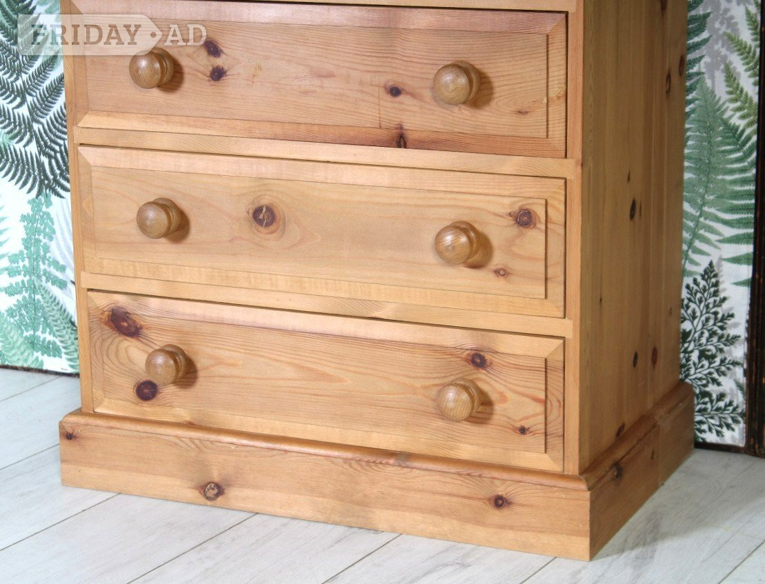 Hailsham Nationwide Delivery  - Quality Farmhouse Pine Chest Of Drawers