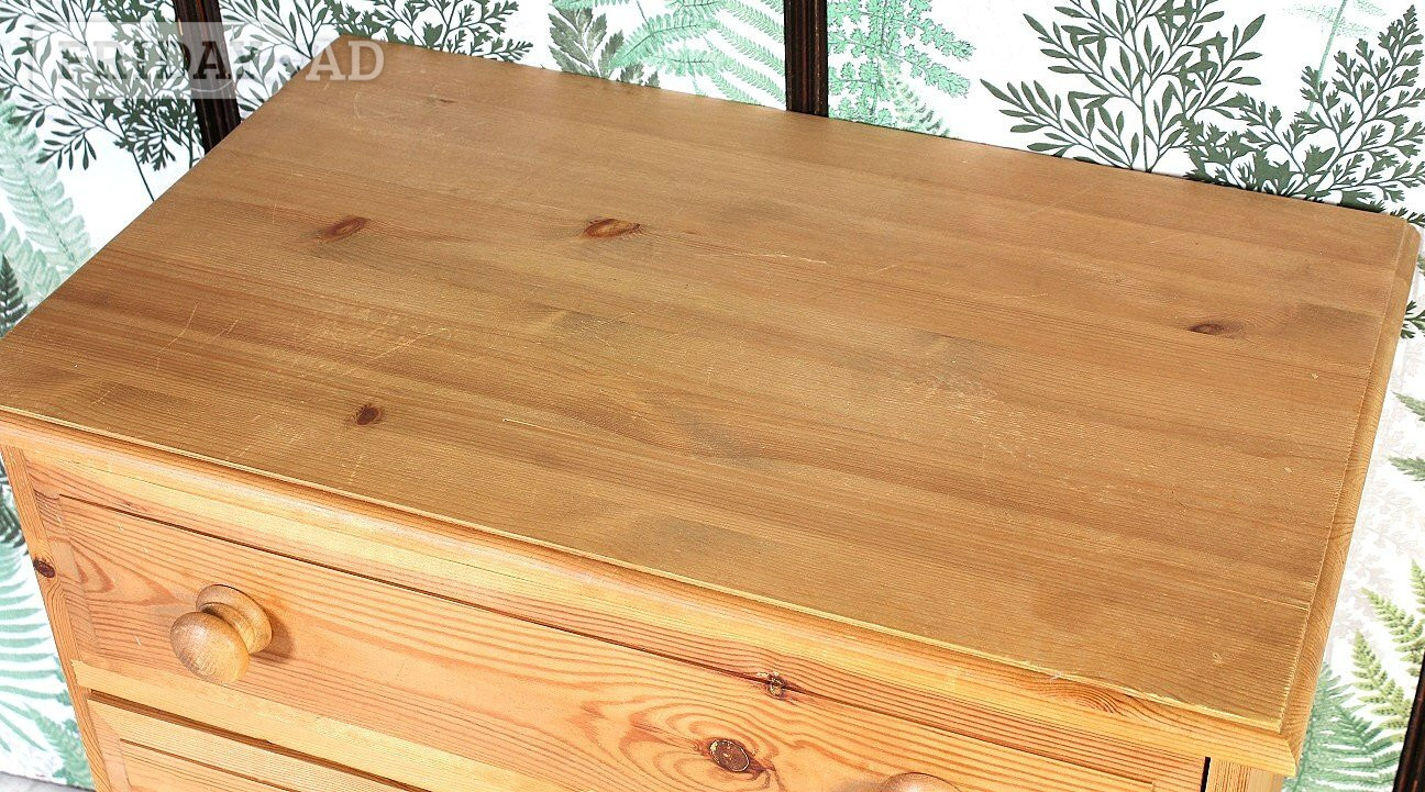 Nationwide Delivery  - Quality Farmhouse Pine Chest Of Drawers - Furniture in Hailsham