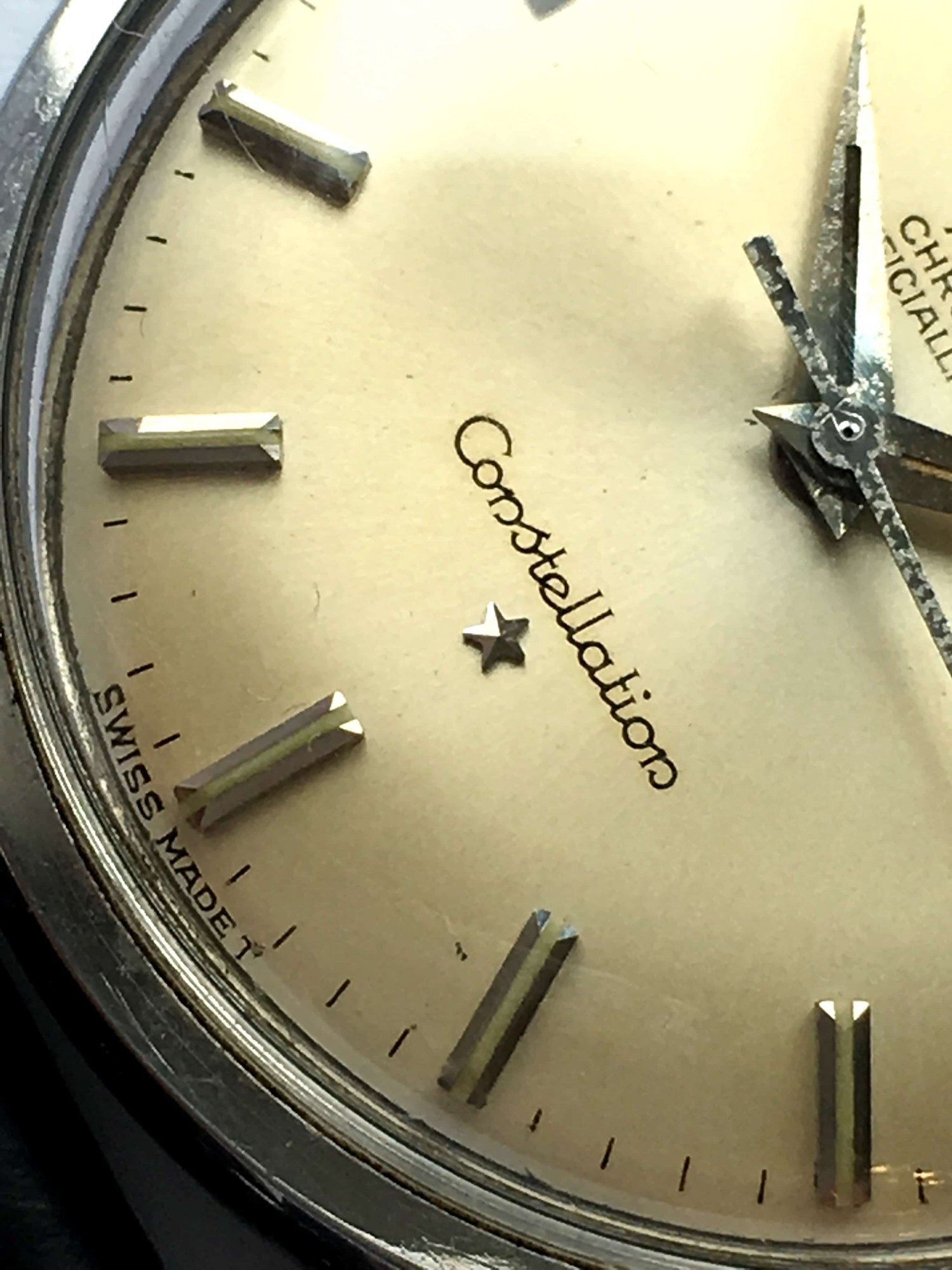 Worthing Omega Constellation, (Ref: 168.005), 1965-68 watch case only.
