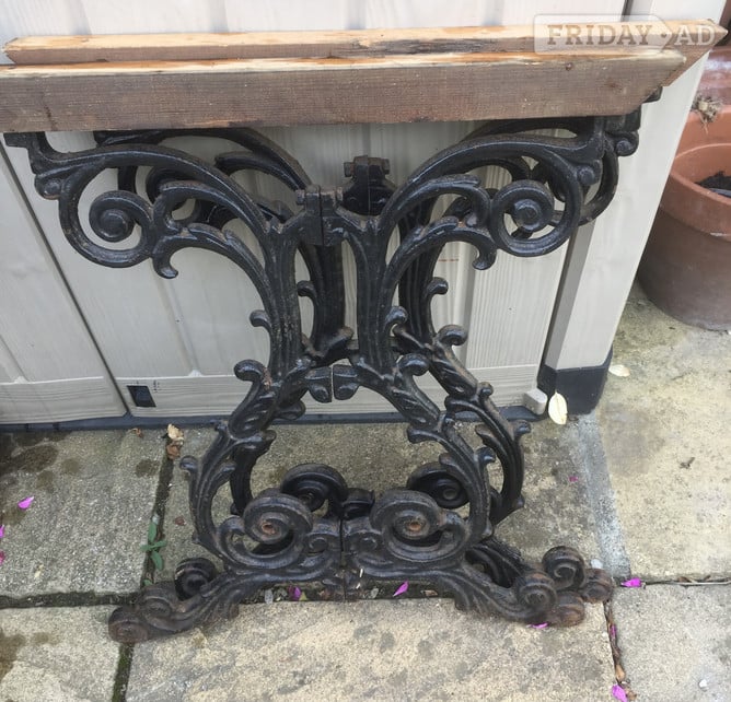 Eastbourne Cast- Iron Table Sides Build 6 rectangular or Square tables  
