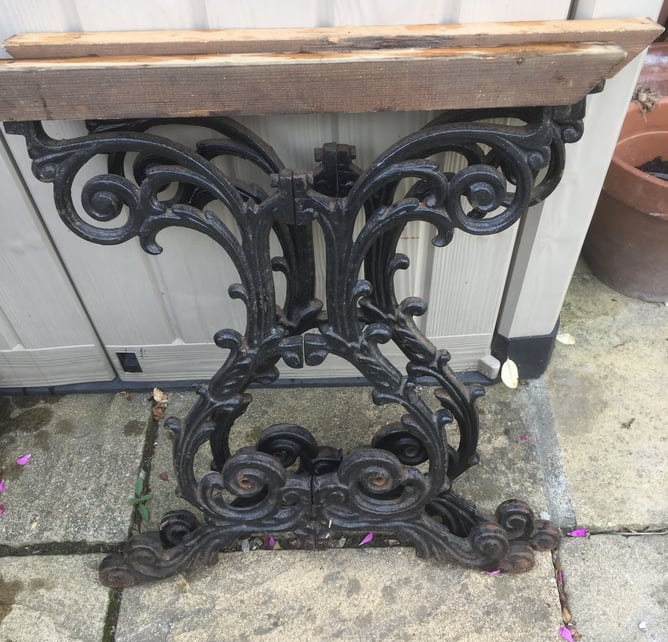 Eastbourne Cast- Iron 6 rectangular or Square tables  