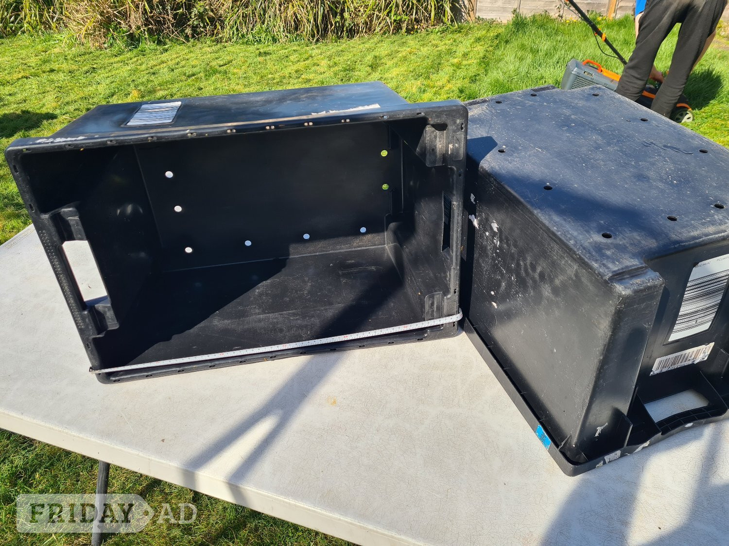 Strong plastic stackable STORAGE/moving/workshop/DIY/hobby BOXES - DIY in Eastleigh