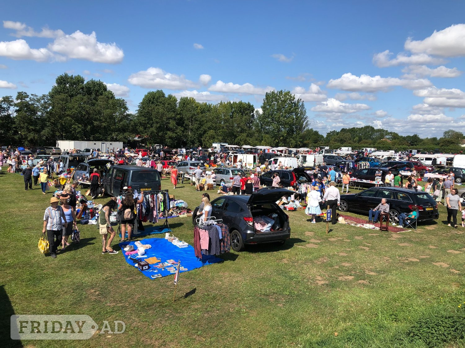 Stonham Aspal Stonham Barns Thursday & Sunday Car Boot on 30th July & 2nd August 2026