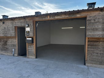Workshop and storage