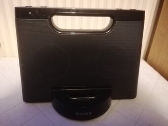 SONY RDP - M5iP personal audio docking system. 
