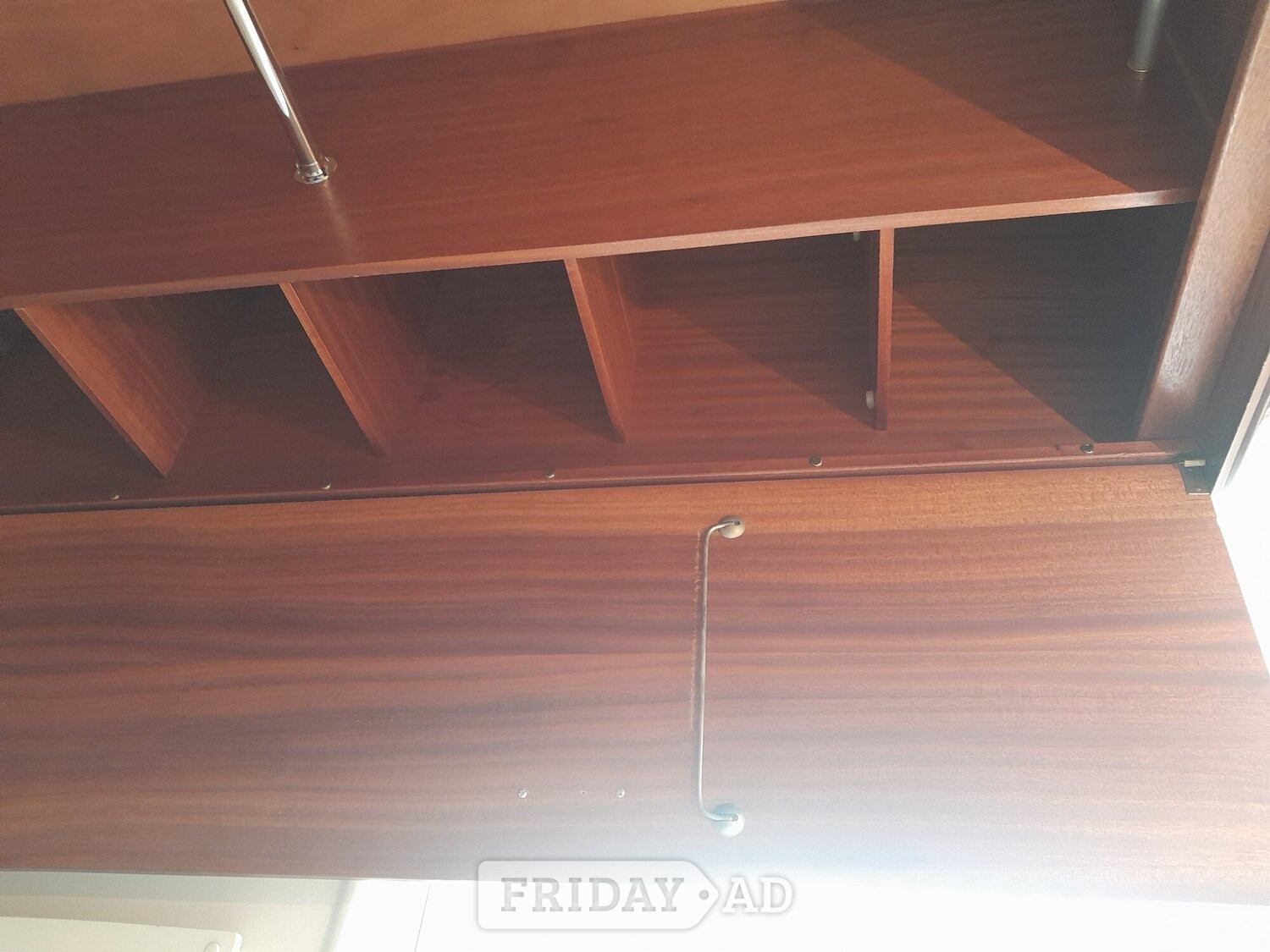 Mahogany wardrobe  in perfect condition 