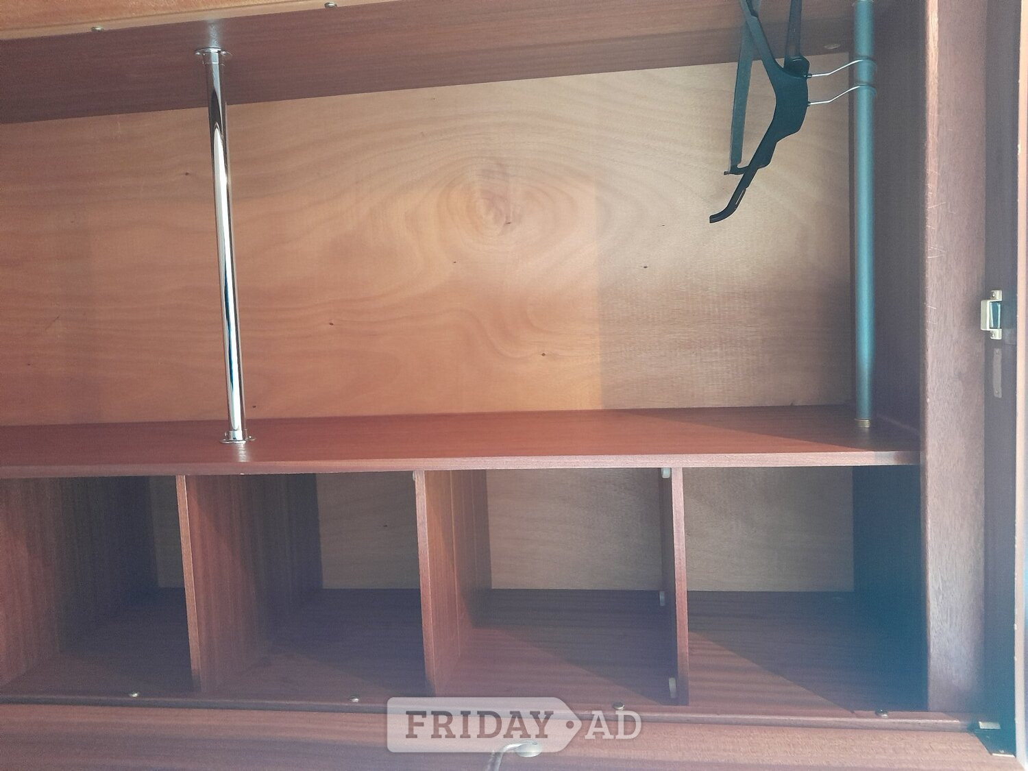 Worthing Mahogany wardrobe  in perfect condition 