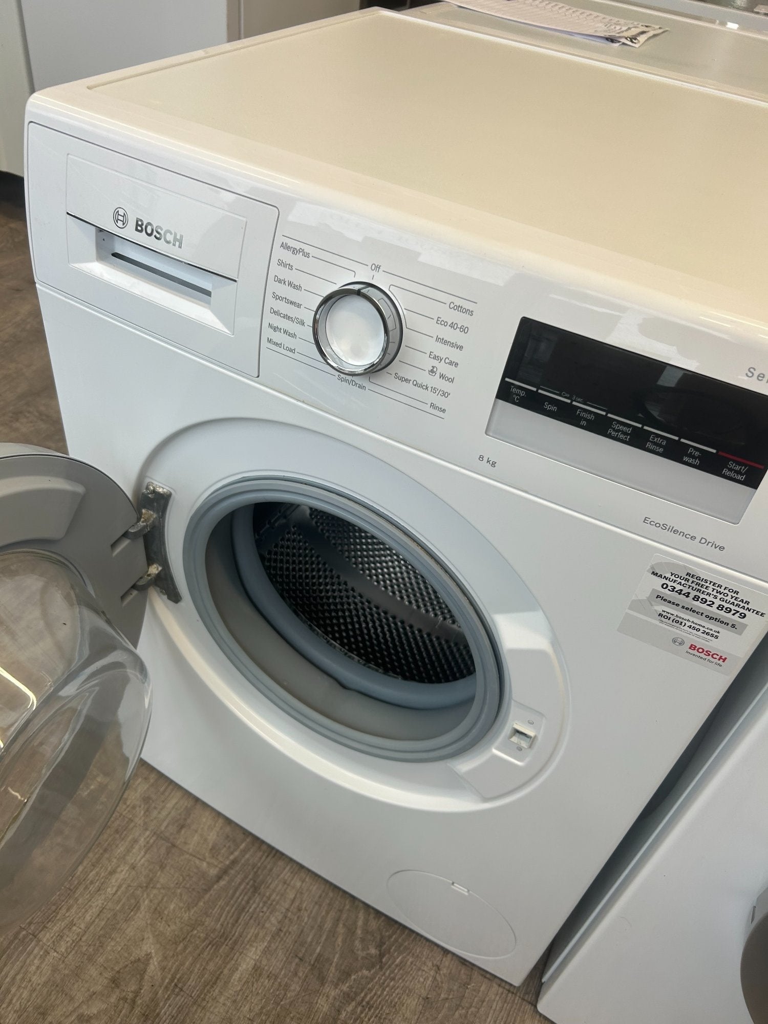 BOSCH 8KG WASHING MACHINE
