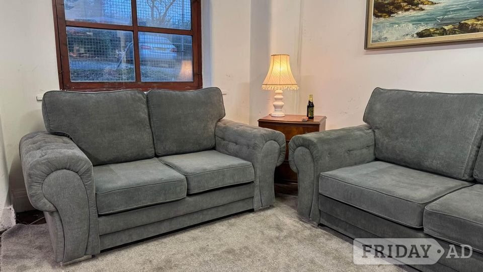 Grey 3+2 seater sofa set for sale ¬ Free Delivery Available  in London