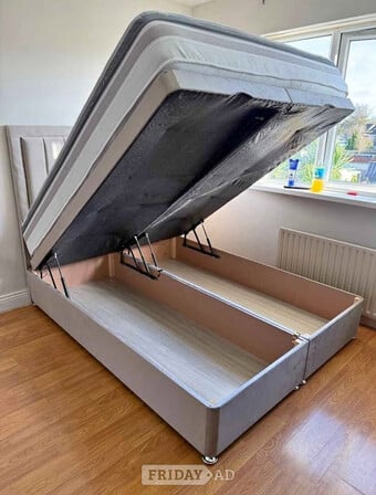 Ottoman Bed Frame  and Mattress 