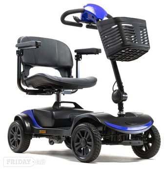  4mph Lightweight Portable Mobility Scooter Travel Boot Scooter
