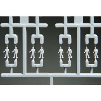 Tamiya 1:350 scale ship model crew figures.