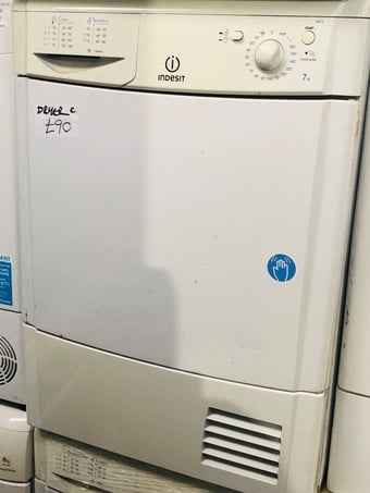 7kg load INDESIT condenser tumble dryer 