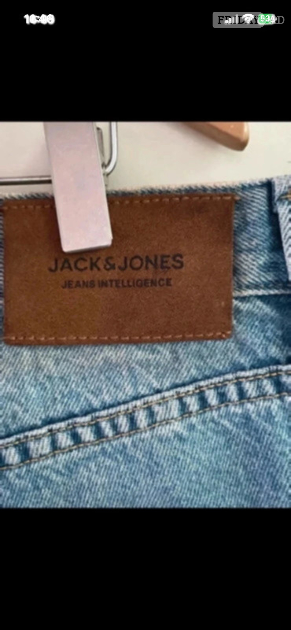 Jack and Jones relaxed blue denim fit shorts in Size XL - Clothing, Footwear & Accessories