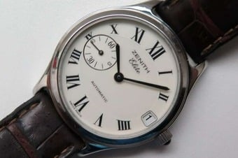 Zenith Elite Class 6 wristwatch.