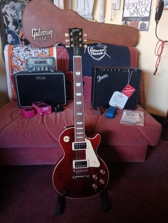 gibson les paul and amp package