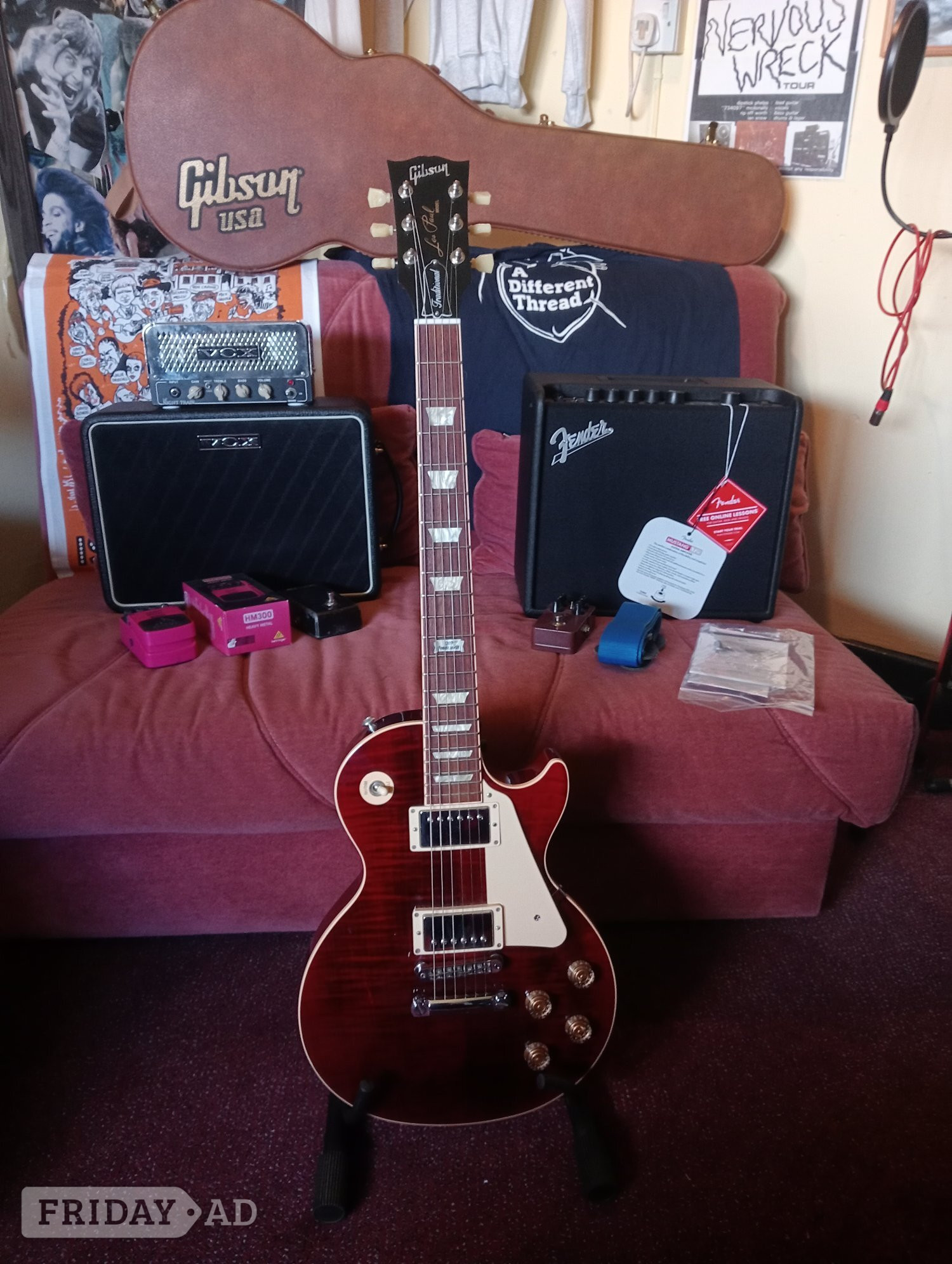 gibson les paul and amp package in Dartmouth